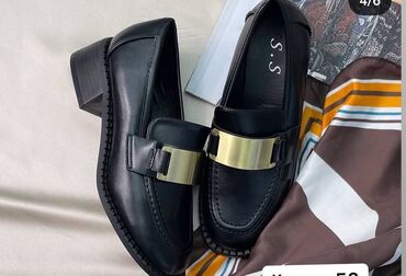 ženski crni sako: Loafers, 38.5