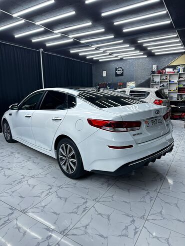 Kia: Kia optima 2019, 2.4 бензин Цвет белый жемчуг, полная панарама — 6