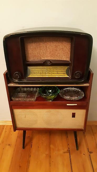 gramofon: Радиоприемник Балтика Рига 1953 года выпуска в нерабочем состоянии и — 2