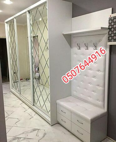 tek divan: Düz dolab, Dəhliz üçün, Ayaqqabı üçün, Açılan, Quraşdırıla bilən, 4 qapılı