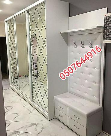 stelaj polka: Düz dolab, Dəhliz üçün, Qarderob, Kupe, Quraşdırıla bilən, 3 qapılı — 1
