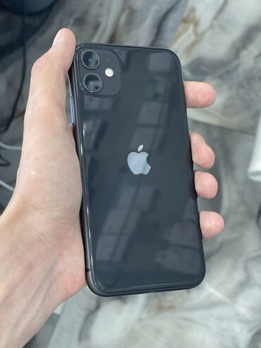 IPhone 11, 128 GB, Qara, Face ID, Simsiz şarj, Zəmanət