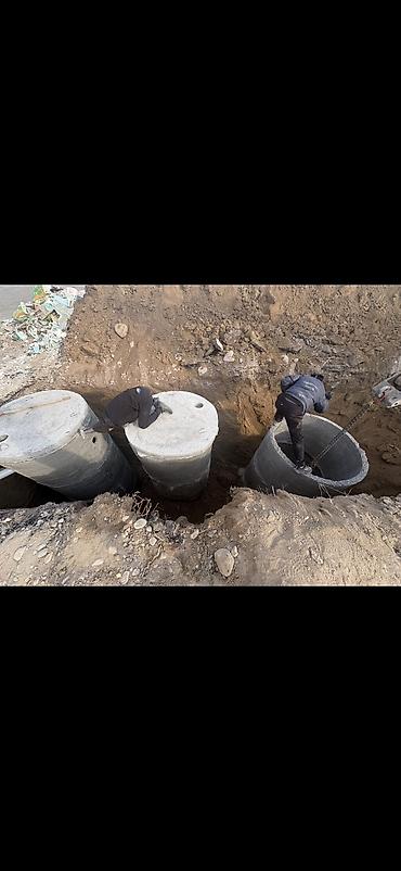 Железобетонные (ЖБИ) кольца для септика: Железобетонное (ЖБИ) кольцо для септика Размер: 110 x 90 x 9 см, Платная установка, В розницу — 3