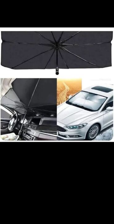 zvjezdano nebo u autu: Crni auto štitnik od sunca, dizajniran da se montira na vetrobransko