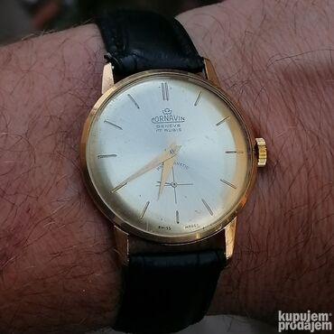 satovi cacak: Cornavin Geneve 17 Jewels Venus 180 Ultra Slim 1960s Izuzetno ocuvan