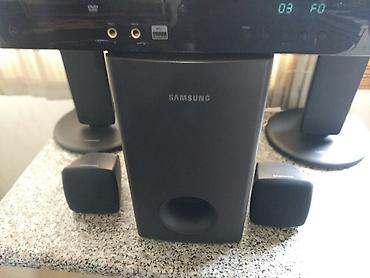 Аудиотехника: Samsung ev kinoteatrı – 5.1 kanal DVD receiver və akustika dəsti tam — 6