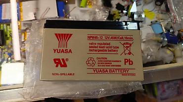 Yuasa NPW45-12 akkumulyator - Növ: Valve Regulated Sealed Lead-Acid