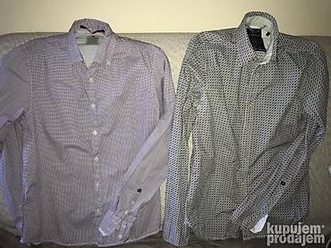 Košulje: Košulja Na duge rukave, M, Maison Scotch, bоја - Siva, Pamuk — 1