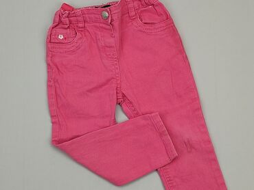 bardzo szerokie jeansy: Spodnie jeansowe, 2-3 lat, 98, stan - Dobry