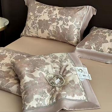 Простыни: Самая низкая цена по городу!!! Tencel!!! Роскошные комплекты с летним — 9