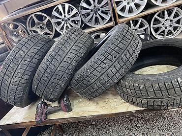 Шины 185 / 55 / R 15, Зима, Б/у, Комплект, Легковые, Япония, GoodYear