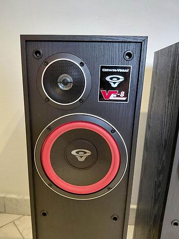Zvučnici i stereo sistemi: Perfektno očuvani zvučnici marke Cerwin - Vega VE-8 Zvučno izvanredni — 4