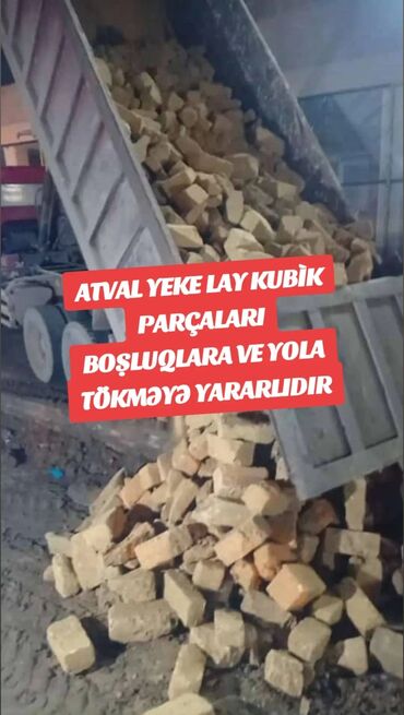 Digər tikinti materialları: Seben her ölçùde var kubu 28 manat hoptavoy xirda boyuk razmer var el — 25