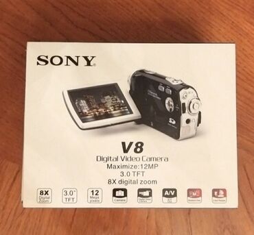 Videokameralar: Sony Digital video Camera V8
Maximize:12 mp
Gəncə