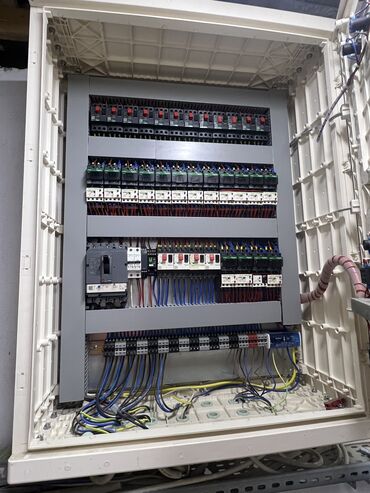 Elektrik işləri: Elektrik,avtomatika,panoların yıgılması nasazlıgın aradan qaldırılması