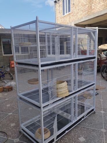 Зоотовары: Клетка для птиц заводской универсальный новый