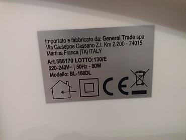Pokretne klime: Rashladni klima uređaj - model Dictro lux BL-168 DL Snaga 80 W — 4