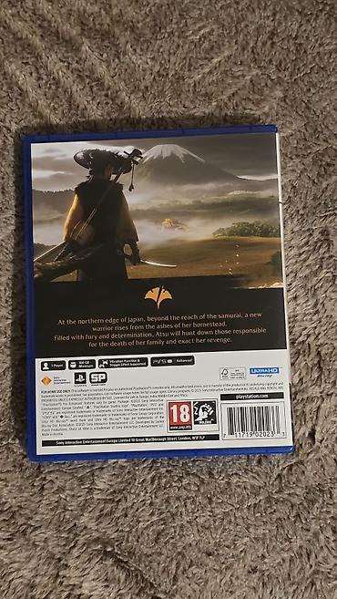 iphine 13 mini: PS5 oyunu: Ghost of Yōtei (Ultra HD Blu‑ray disk) Ghost of yotei 100M — 3
