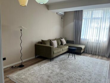 квартира в учкуне: 2 бөлмө, Толугу менен эмереги бар