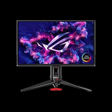 komputer ekrani: ASUS ROG Swift OLED PG27UCDM 26.5" 4K 240 Hz QD‑OLED Gaming Monitor — 1