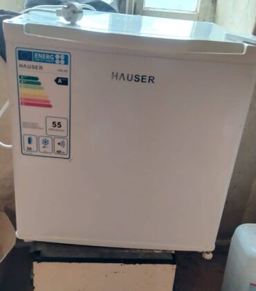 balaca soyuducu qiymetleri: İşlənmiş 1 qapılı Hauser Soyuducu Satılır, rəng - Ağ, Dolab içi