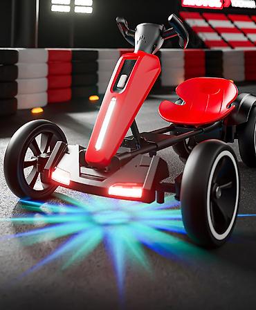 crazy cart: Детский электрокар, Новый — 4