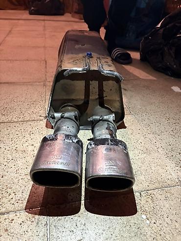 mercedes ehtiyat: Carlsson arxa səsboğucu (muffler) – orijinal - Brend: Carlsson - Tip — 2