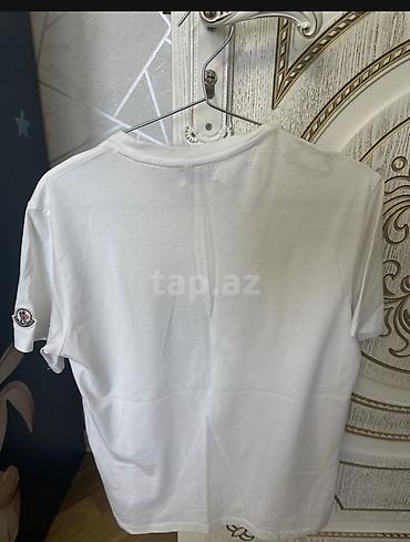 moncler: Futbolka, Moncler, S, rəng - Ağ — 1
