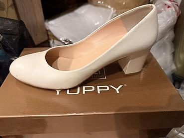 pull and: Лодочки Yuppy Trend, цвет айвори/молочный. - Классическая форма с — 3