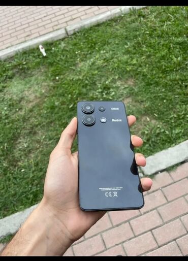 monitör ikinci el: Redmi Note 13, 128 GB, rəng - Qara, Barmaq izi