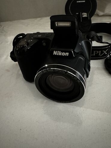 фотоаппарат nikon coolpix aw130: Salam . Nikon L810 . Ideal vezyetdedi 1 ci sahibi menem . Sefer