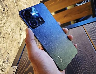 note 3: Redmi, Redmi 13C, Б/у, 256 ГБ, цвет - Черный, 1 SIM, 2 SIM — 1