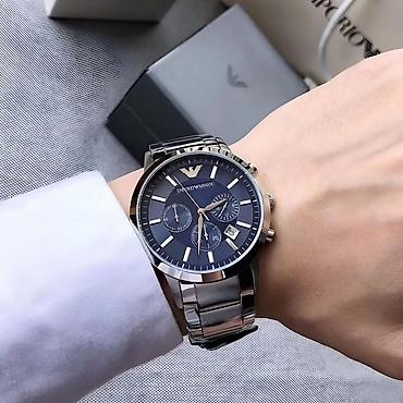 saat armani: *Emporio Armani Chronograph* 🦅 Keyfiyyət: AAA Class Mexanizm: Kvars — 3