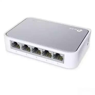 Modemi, ruteri i mrežni uređaji: TP-Link LS1005 – 5-portni 10/100 Mb/s desktop mrežni svič - 5 Fast — 4