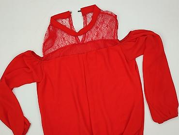 czerwona bluzki plus size: Bluzka damska, rozmiar S — 1