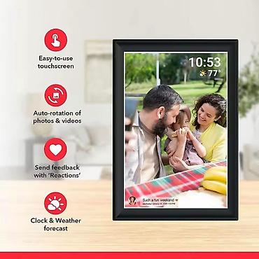 e90 angel eyes: HIK digitalni foto i video ram – 1920×1280 Full HD sa Frameo — 1