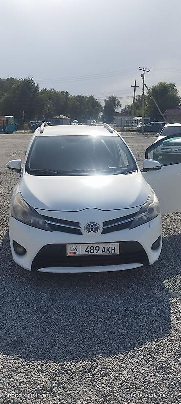 тойота верса: Toyota Verso: 2014 г., 1.6 л, Механика, Бензин, Минивэн — 2