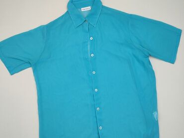 błękitna bluzki: Koszula Damska, 2XL, stan - Bardzo dobry