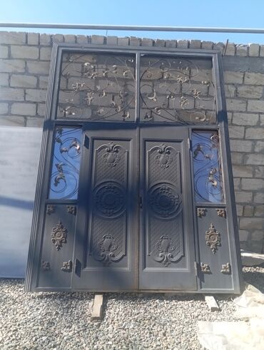 Həyət darvazaları: Dam ortuyu 18-22l asikovaniy sifer 6-9 azbes sifer4-5azn Gence plastiq — 14