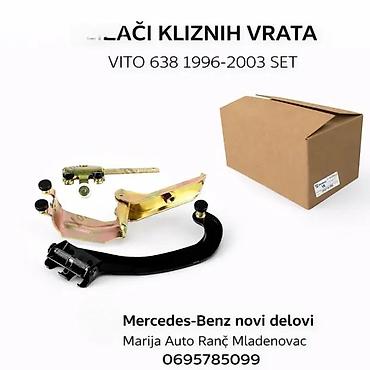 KLIZAC BOCNIH VRATA VITO 638 ROLERI VODJICA KLIZNIH VRATA | Klizac
