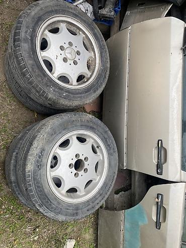 мерседес 124 bufer: 601 matora və w124 yeşkaya zapçasdar Şunur sistemi r15 disklər — 4