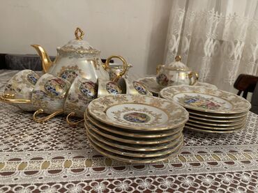 тап.аз посуда: Çay dəsti, rəng - Ağ, Farfor, Çexiya
