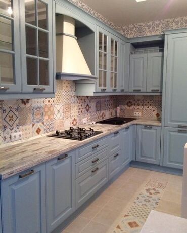 Sifarişlə mətbəx mebeli: Sifarişlə mətbəx dəsti, Özü çəkən petlələr, Mat laminat, Kredit var, Rayonlara çatdırılma, Pulsuz çatdırılma — 4