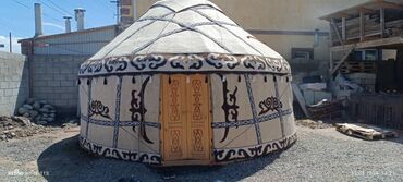 Аренда юрт: Аренда юрты, Каркас Деревянный, 65 баш, Казан, Посуда, С полом — 17