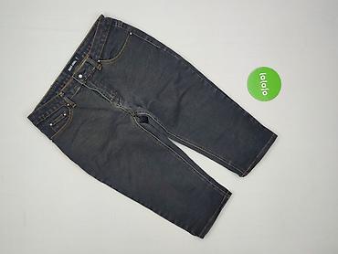 spodnie cargo szare pull and bear: Spodnie 3/4 damskie, rozmiar L — 2