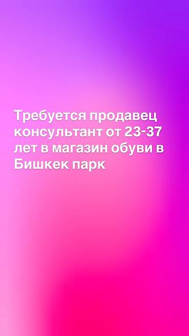 Вакансия: продавец‑консультант в магазин обуви (Бишкек Парк) - Место