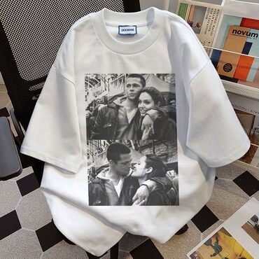 Футболки: Футболка, Оверсайз, Китай, Хлопок, Новый, XL (EU 42), 3XL (EU 46), 2XL (EU 44)