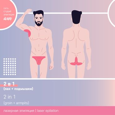 крем для депиляции лица: 2 в 1 (пах + подмышки) мужские лазером мужские услуги в сети студий
