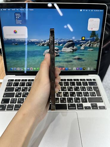 Уюлдук телефондор жана аксессуарлар: IPhone 13 Pro, Колдонулган, 256 ГБ, Jet Black, Коргоочу айнек, Каптама, 100 % — 2