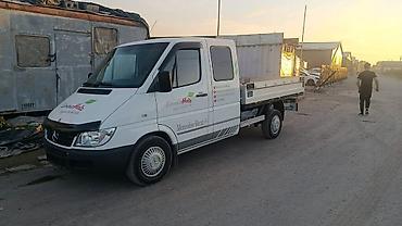 авто домик: Mercedes-Benz Sprinter — бортовой грузовик с двойной кабиной — 2